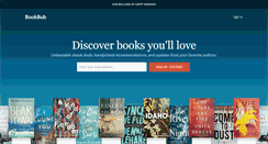 Desktop Screenshot of bookbub.com